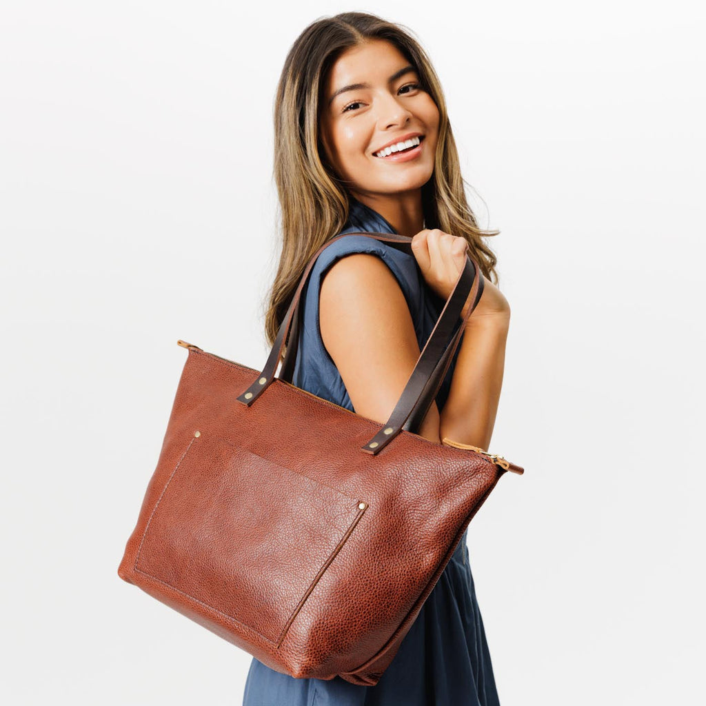 Almost Perfect' Leather Tote Bag