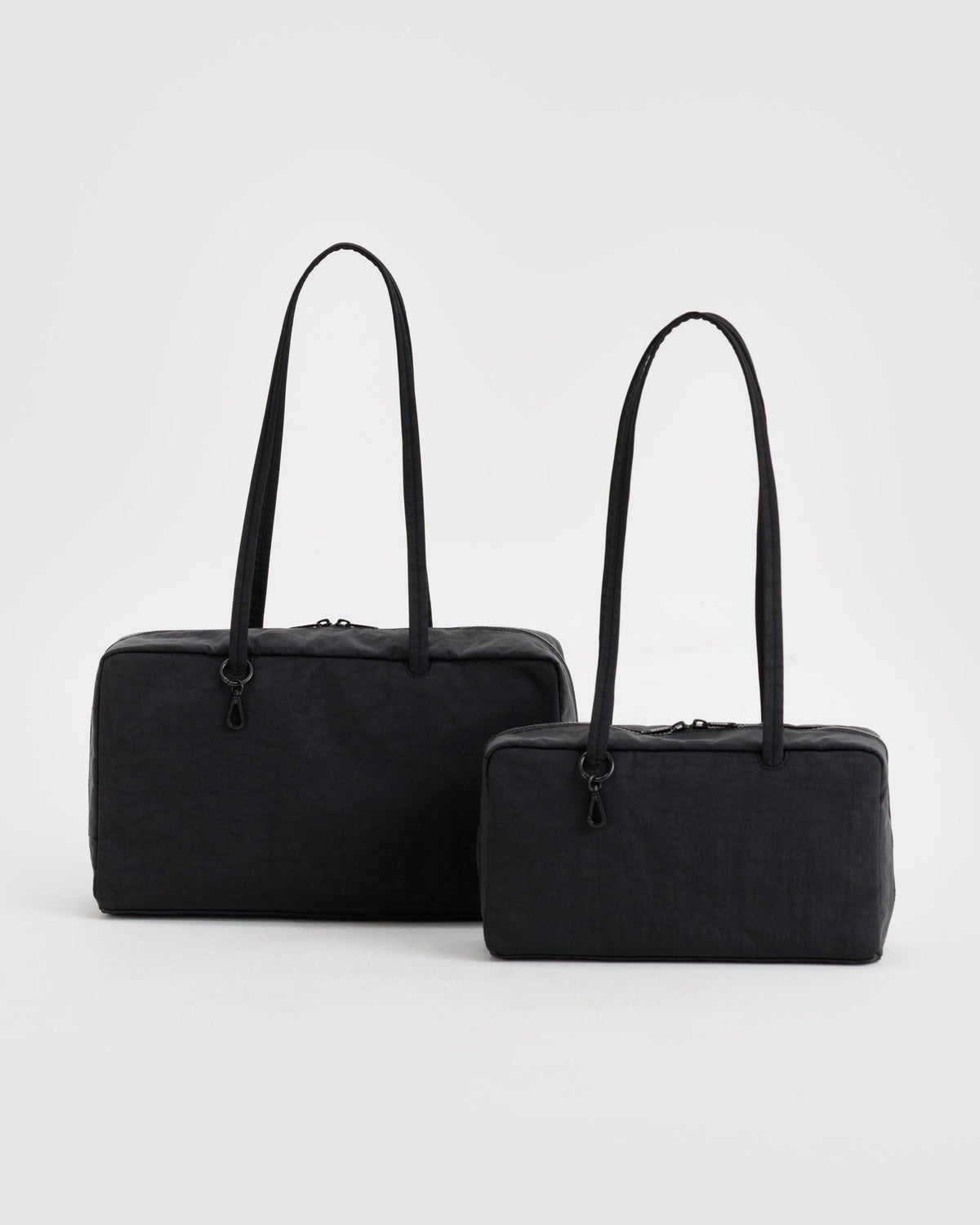 Nylon Bowler Bag - Black - image 4