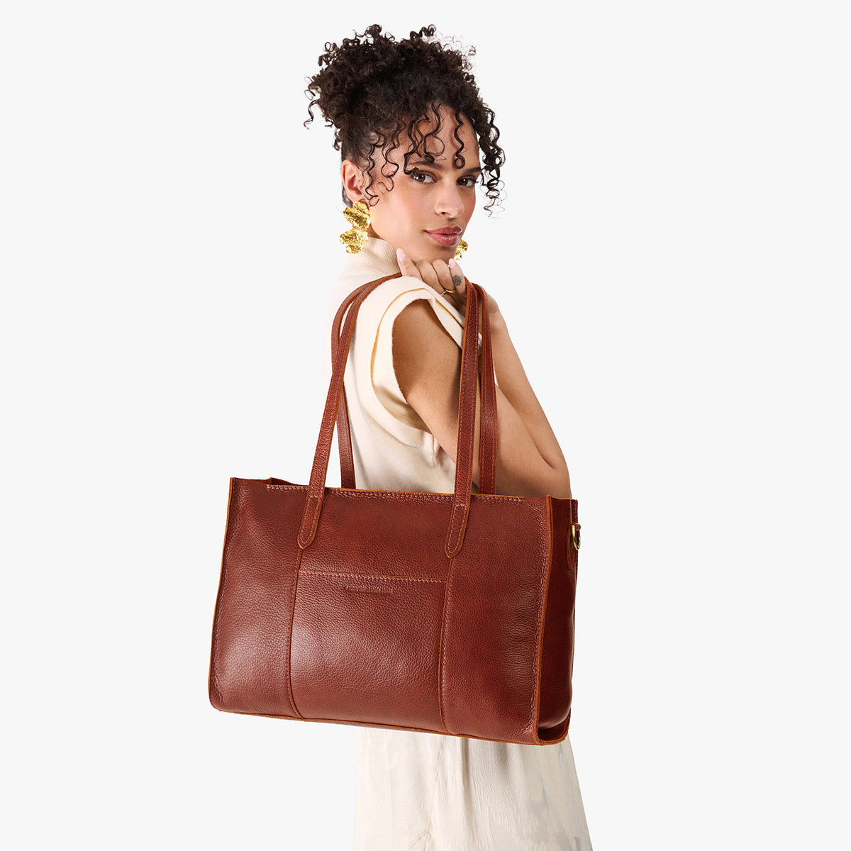 Almost Perfect' Large Lola Zipper Crossbody Tote