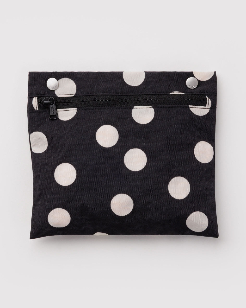 Everyday Cloud Bag - Black and Cream Polka Dot - image 4