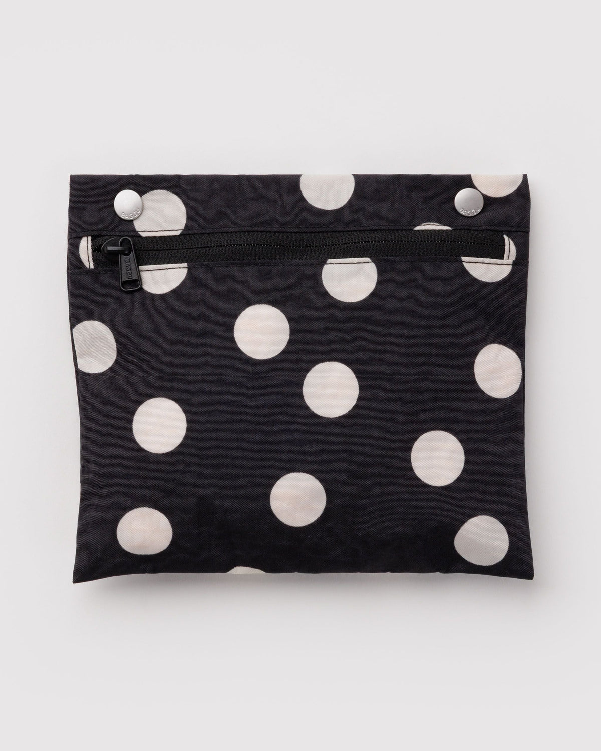 Everyday Cloud Bag - Black and Cream Polka Dot - image 4