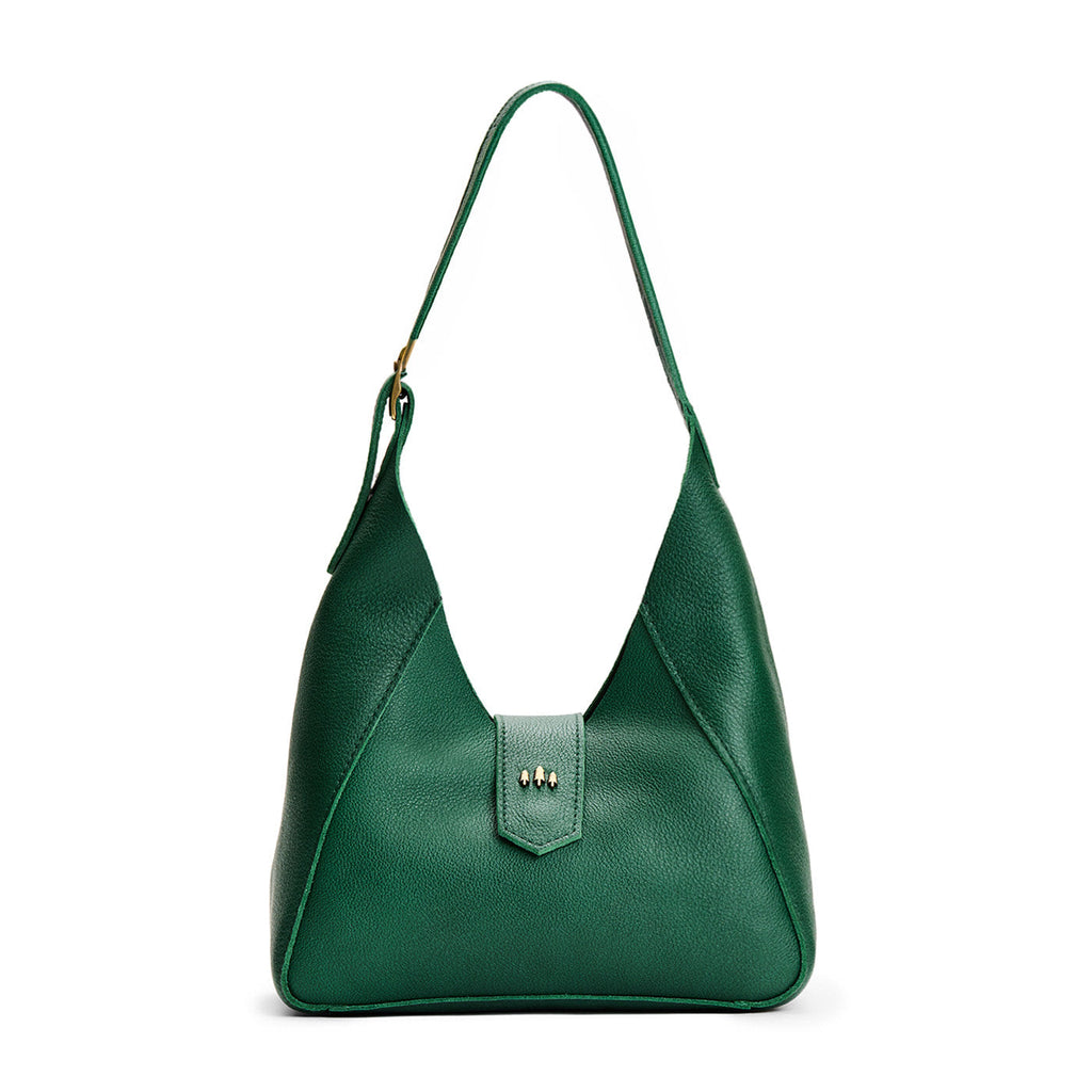 Bacalar | Structured hobo shoulder bag with adjustable strap and magnetic closure