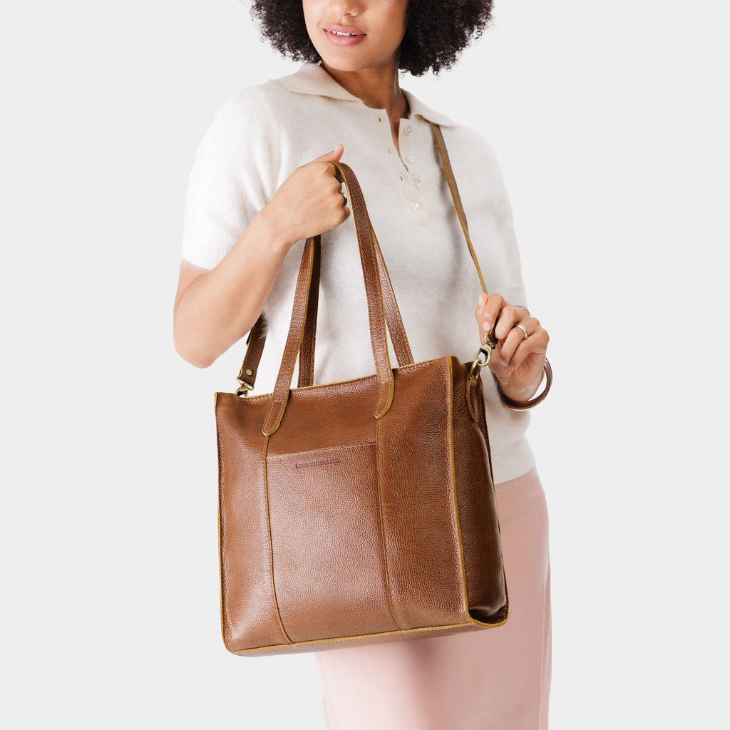Almost Perfect' Large Lola Zipper Crossbody Tote