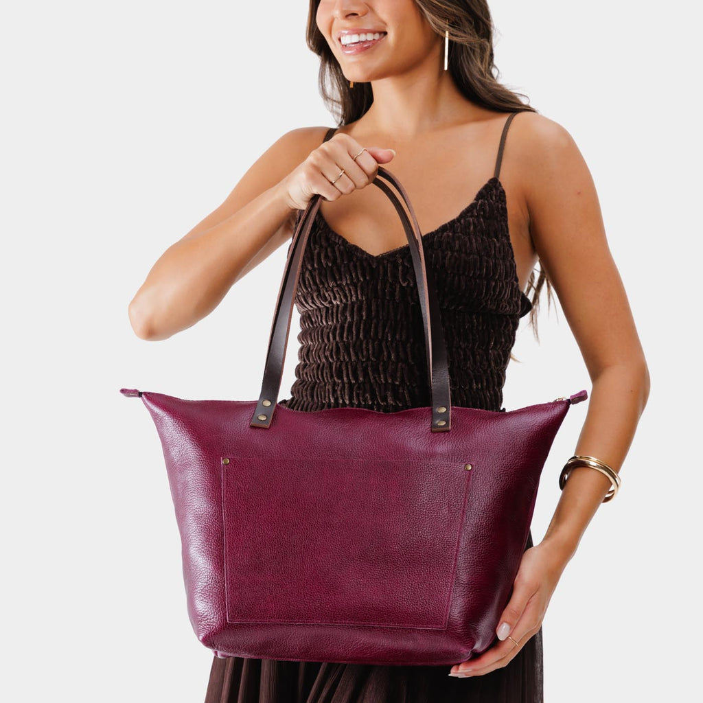 Almost Perfect' Leather Tote Bag