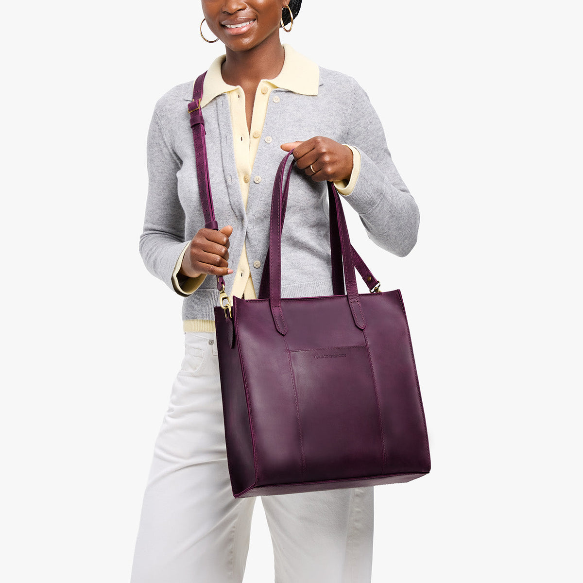 Almost Perfect' Large Lola Zipper Crossbody Tote