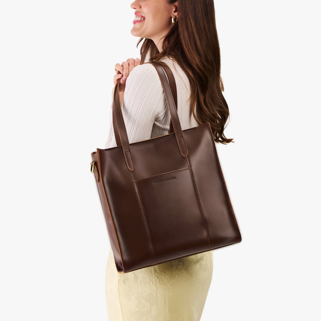 Almost Perfect' Large Lola Zipper Crossbody Tote