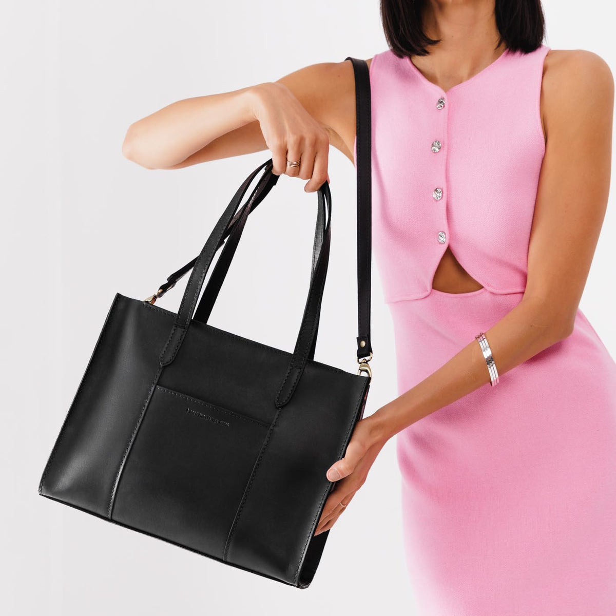 Almost Perfect' Large Lola Zipper Crossbody Tote