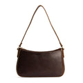 Coldbrew*Small | Petite bean shaped shoulder bag with a zipper closure