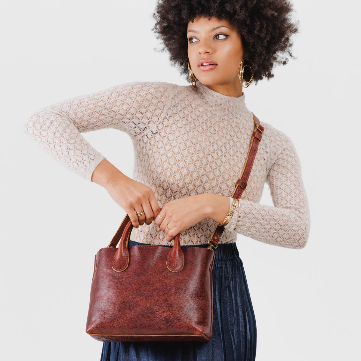 Almost Perfect' Raindrop Crossbody Bag