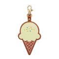 Shadow Lime | Ice Cream Shaped Keychain with swivel clasp