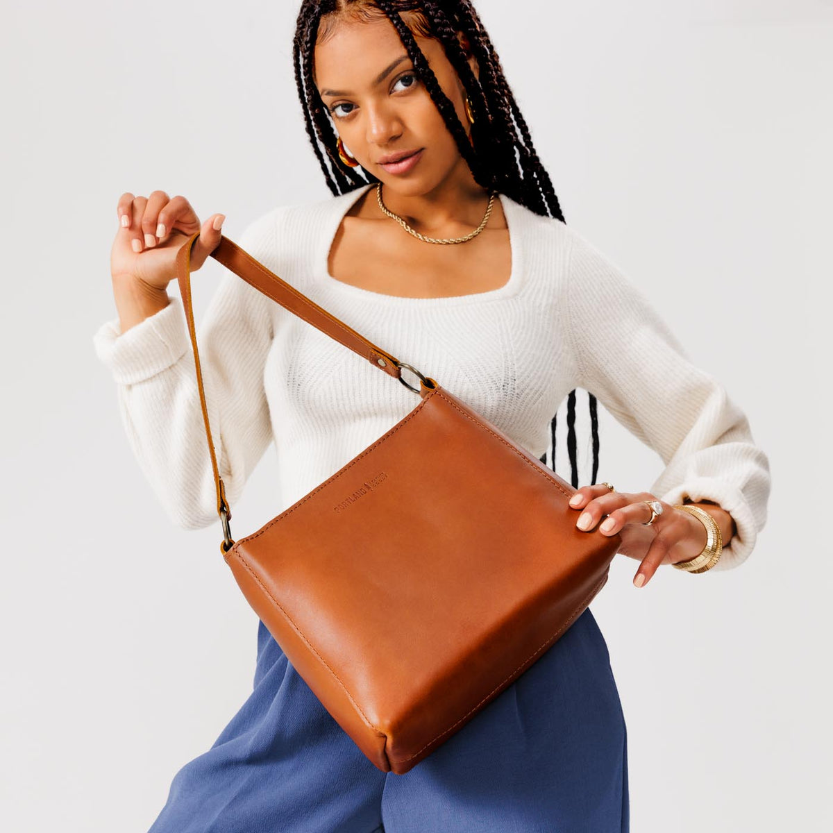 Almost Perfect' Triangle Shoulder Bag