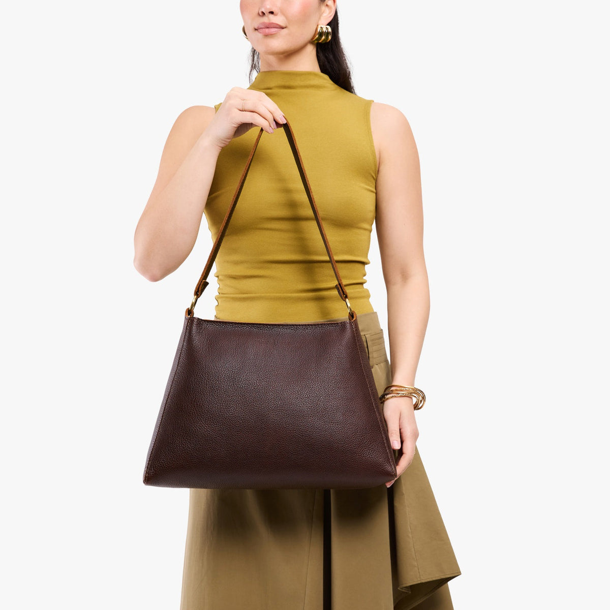 Almost Perfect' Triangle Shoulder Bag