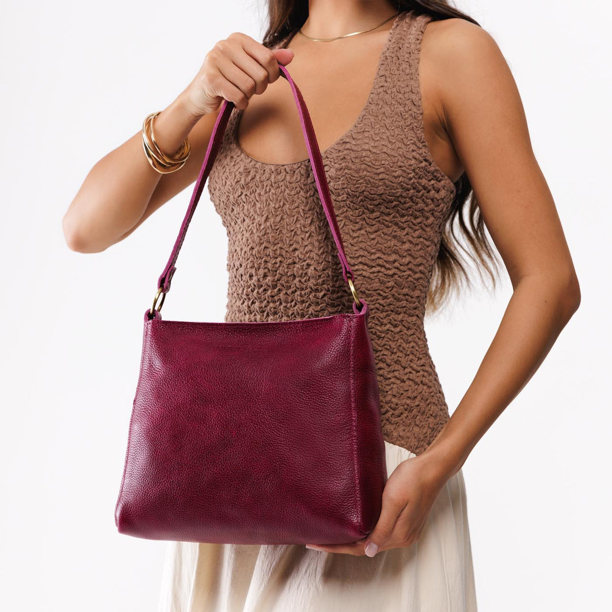 Almost Perfect' Triangle Shoulder Bag